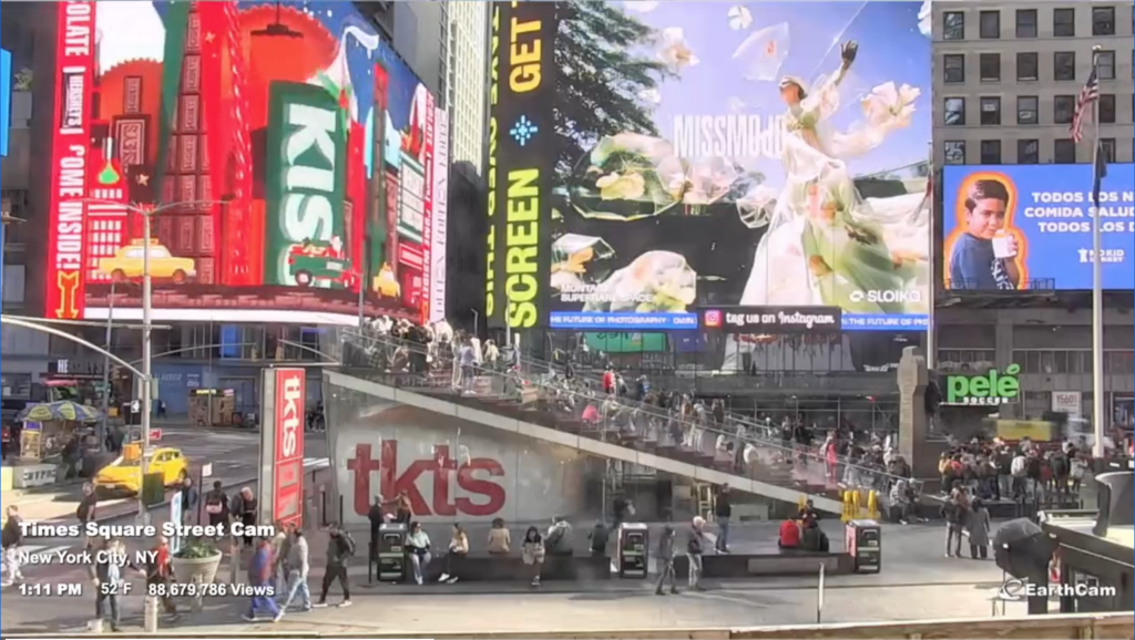 MissMojo featured in TimesSquare